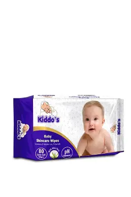 FLORONA KIDDOS BABAY WIPES 80;S