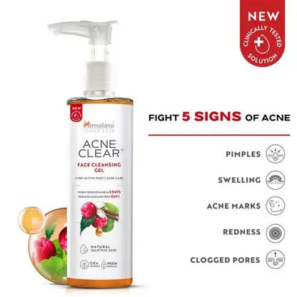 ACNE CLEAR FACE CLEANSING GEL