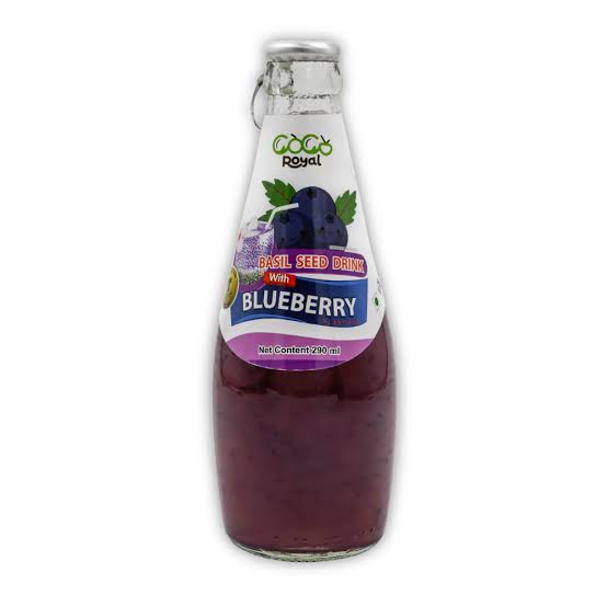 Basil blueberry reverage
